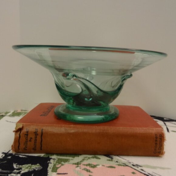 Other - Hand Blown Glass Decorative Bowl, made in Durango, Colorado